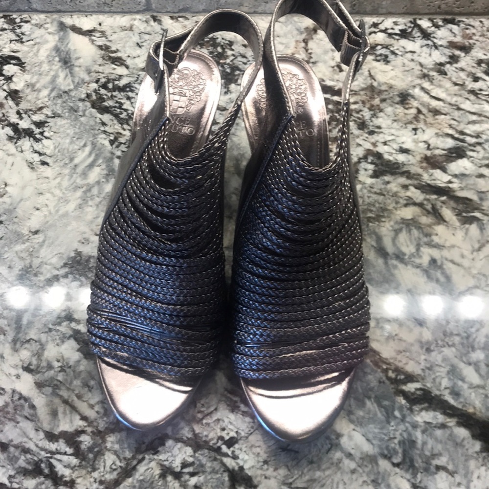 vince camuto open toe mules